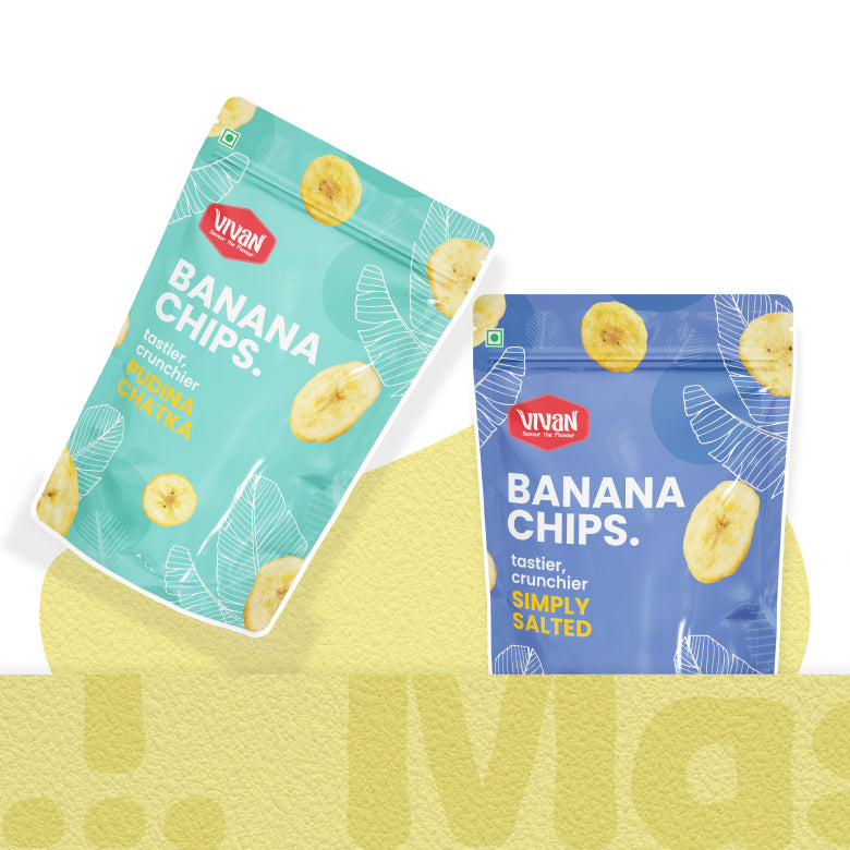 Combo Pudina Chatka +-Simply Salted 250g/Pack