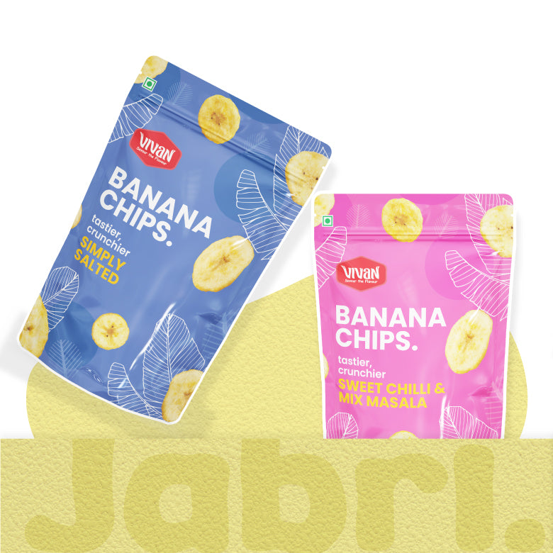 Combo Simply Salted + Sweet Chili and Mix Masala 250g/Pack